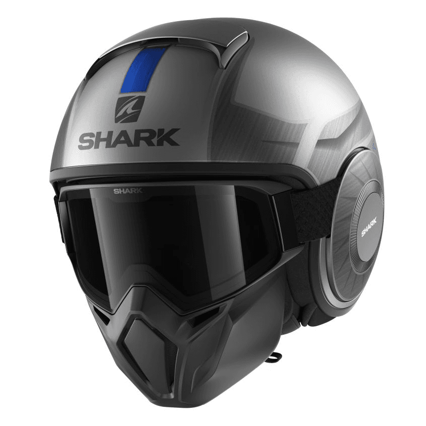 Casque Shark Street Drak Tribute list: Bleu / Anthracite|Noir|Blanc|Gris|Rouge|Jaune|Bleu|Multicolore