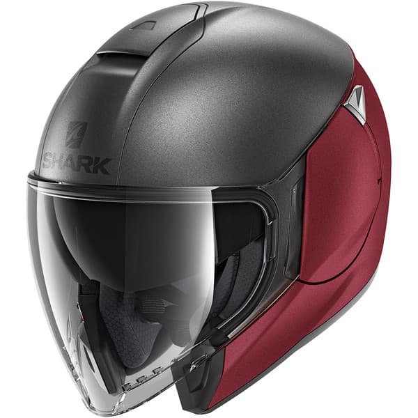 Casque Shark Citycruiser Dual Blank list: Anthracite / Rouge|Noir|Blanc|Gris|Rouge|Bleu|Multicolore