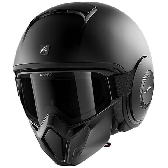 Casque Shark Street Drak list: Noir Mat|Noir|Gris|Vert