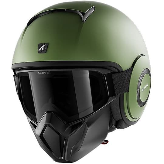Casque Shark Street Drak list: Vert Mat|Noir|Gris|Vert