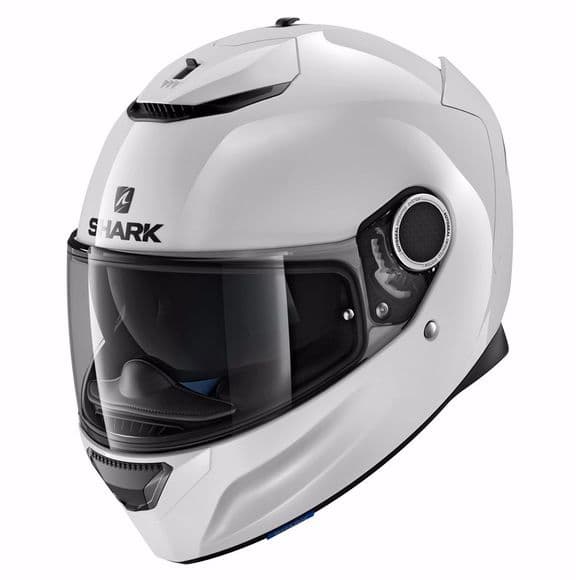 Casque Shark Spartan 1.2 list: Blanc|Noir|Blanc|Gris|Rouge