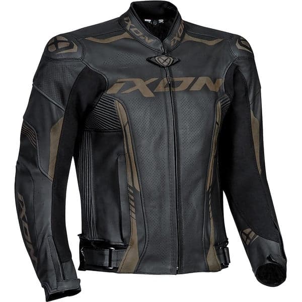 VESTE CUIR IXON VORTEX 2 list: Noir|Noir|Blanc|Rouge|Jaune|Multicolore