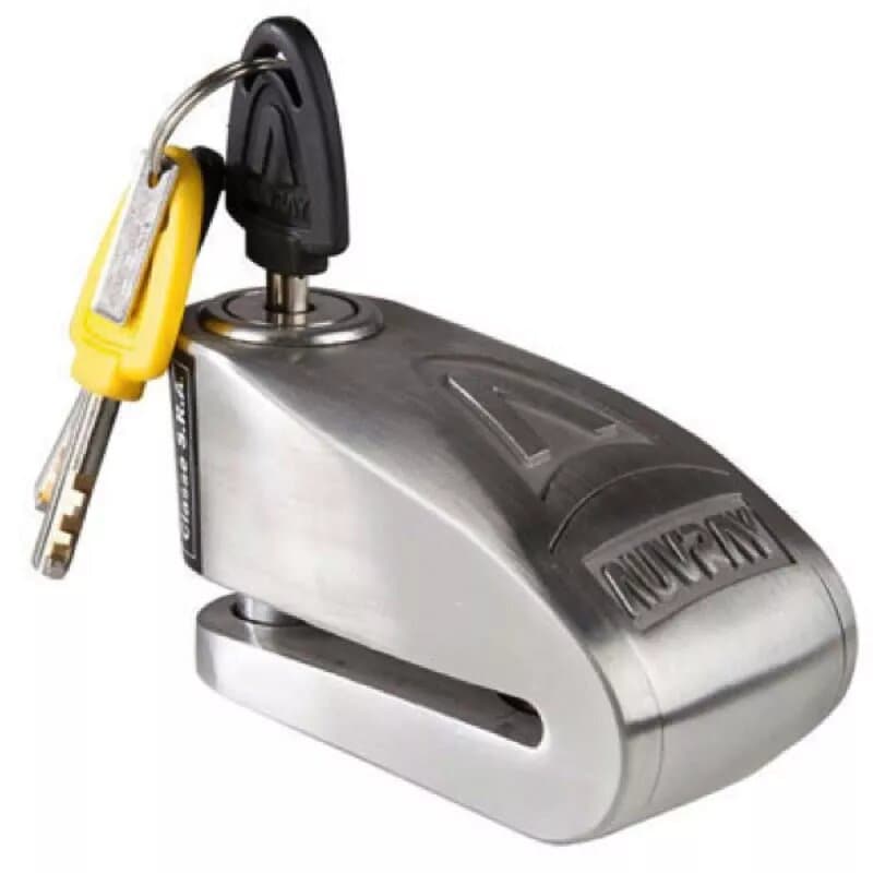 Bloque Disque Alarme Auvray SRA | B-Lock 10 list: Aluminium |Gris|Jaune