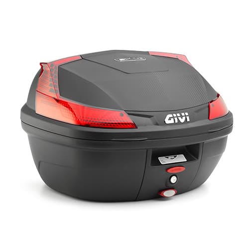 Top Case Monolock Givi B37 Rouge