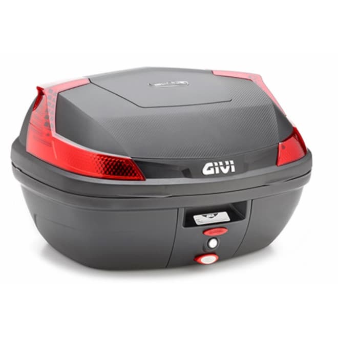 Top Case Givi 47L B4700 list: Noir / Rouge|Noir|Gris|Rouge|Multicolore