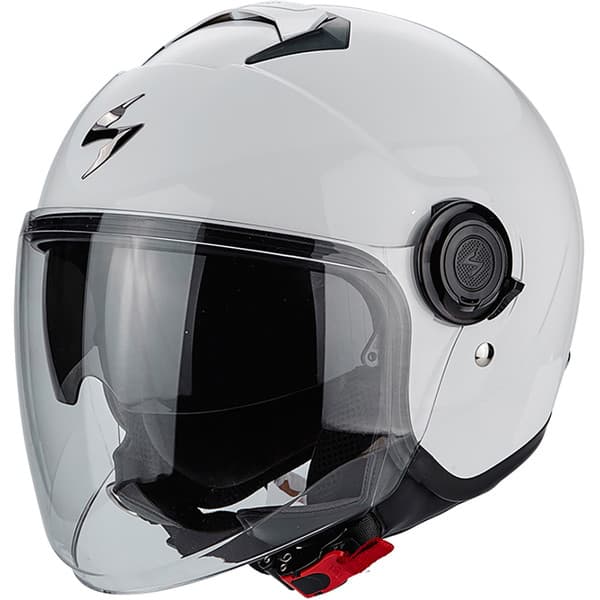 Casque Scorpion Exo City list: Blanc|Noir|Blanc|Gris