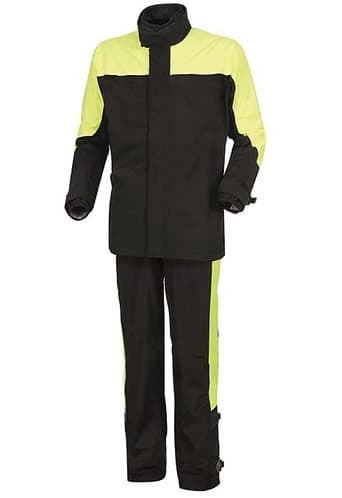 Combinaison pluie moto Tucano Urbano Diluvio Pro 572 list: Noir / Jaune Fluo|Noir|Jaune|Multicolore