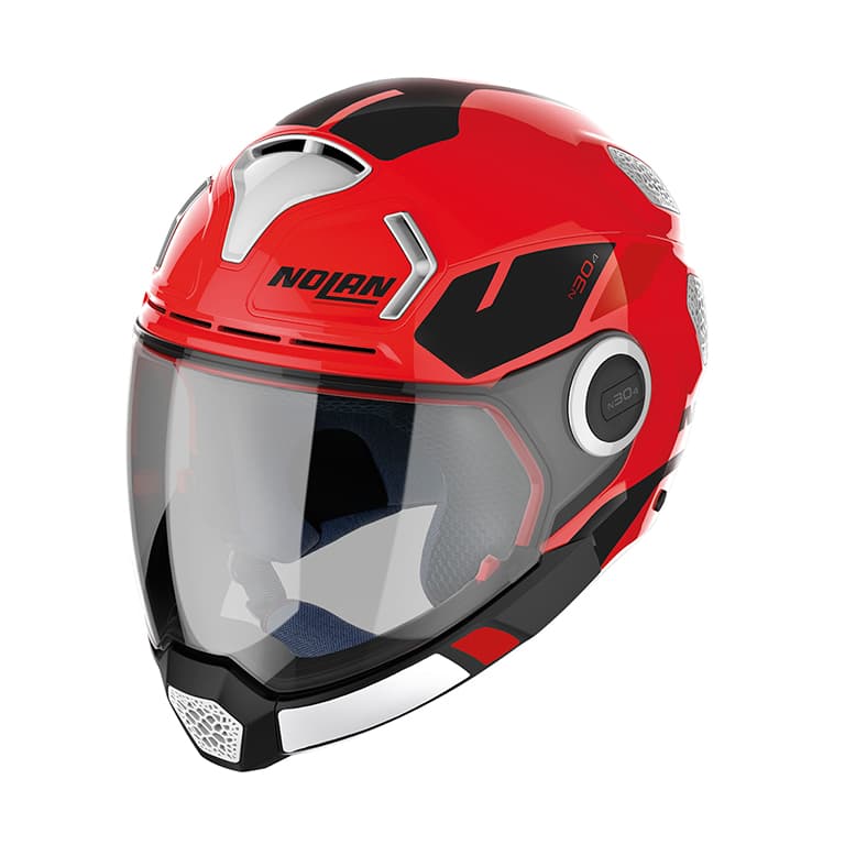 Casque Modulable Nolan N304 Blazer list: Rouge|Noir|Blanc|Rouge|Bleu