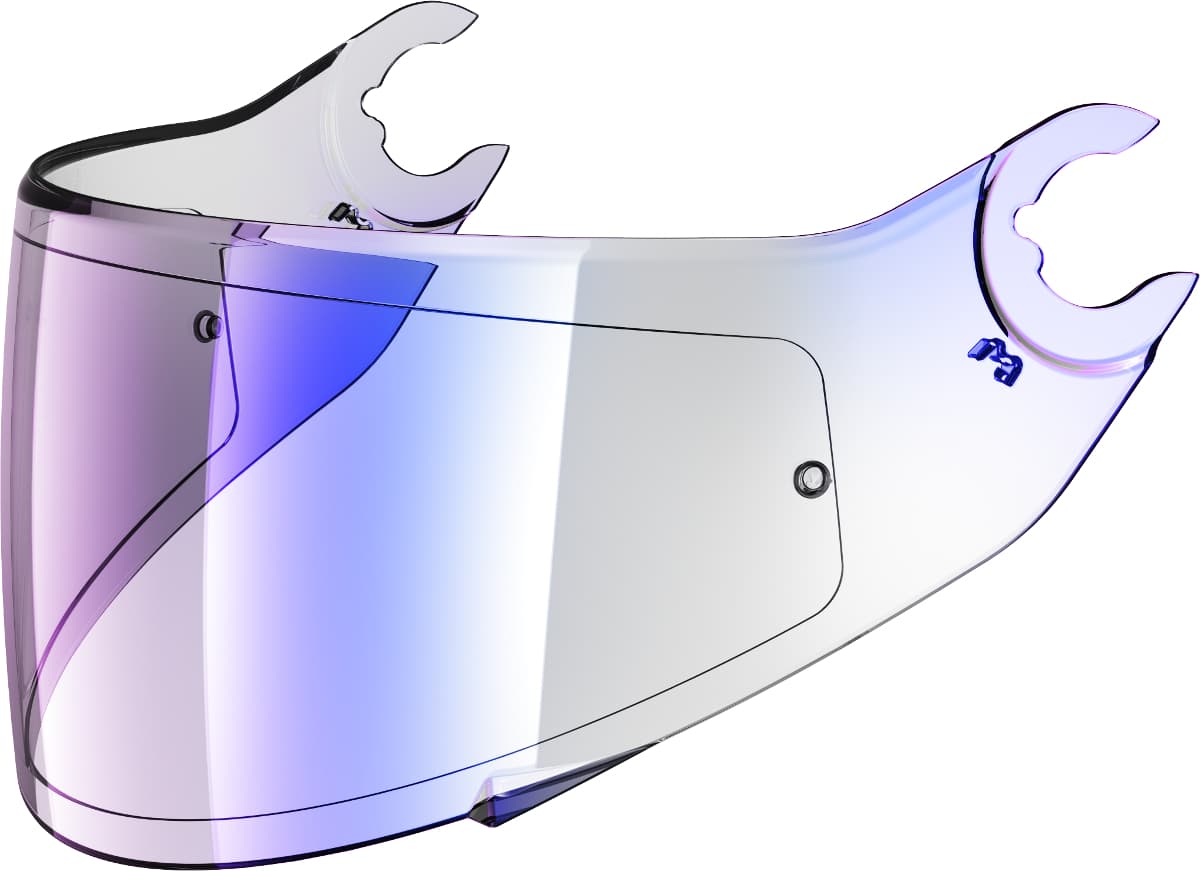 Visière Iridium Shark VZ160 pour Skwal / D-Skwal / Spartan Iridium Bleu
