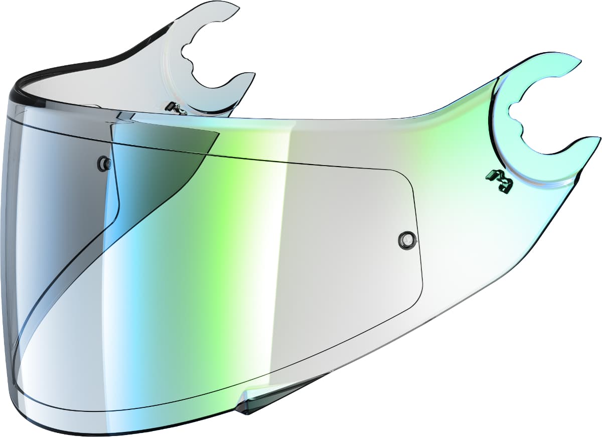 Visière Iridium Shark VZ160 pour Skwal / D-Skwal / Spartan Iridium Vert