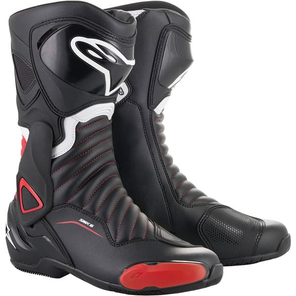 Bottes Moto Alpinestars SMX-6 V2 list: Noir et Rouge|Noir|Blanc|Gris|Rouge|Jaune|Multicolore