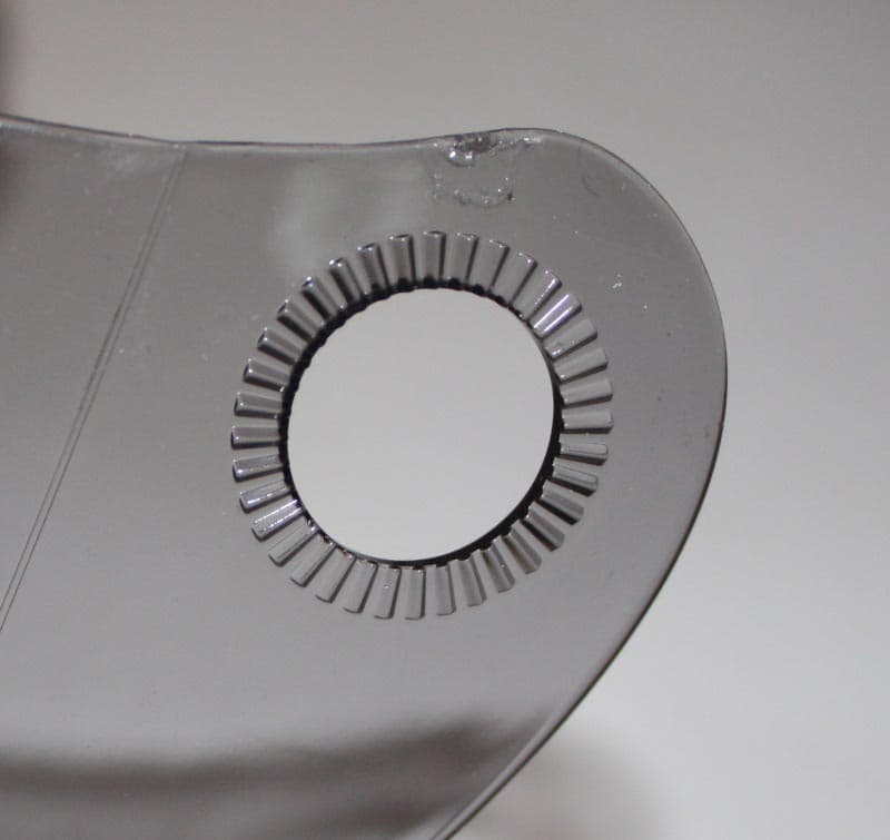 Ecran Casque Sun Iridium Argent