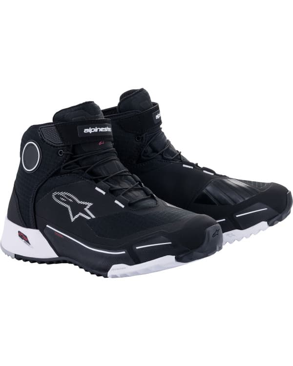 Chaussures Alpinestars CR-X Drystar Riding list: Noir & Blanc|Noir|Blanc|Gris|Rouge|Multicolore