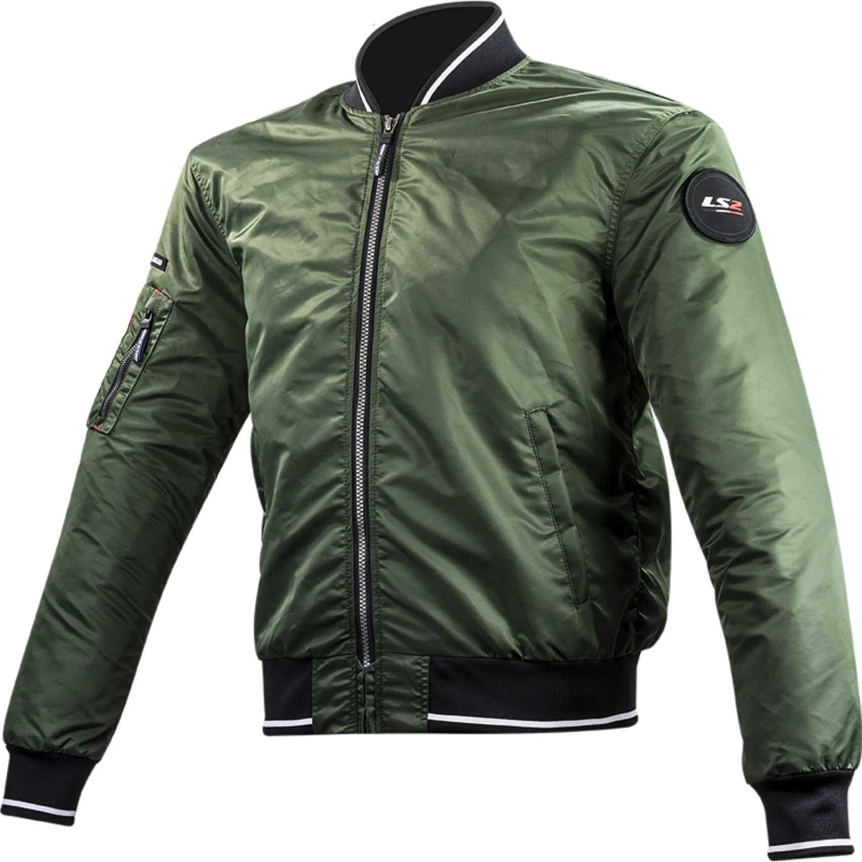 Blouson LS2 Brighton list: Vert|Noir|Vert