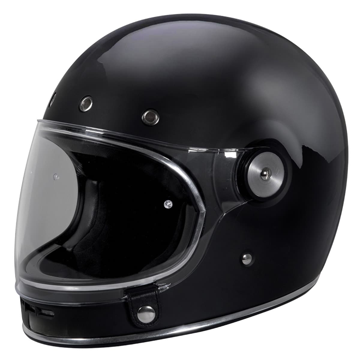 Casque Stormer Glory list: Noir Brillant|Noir|Blanc