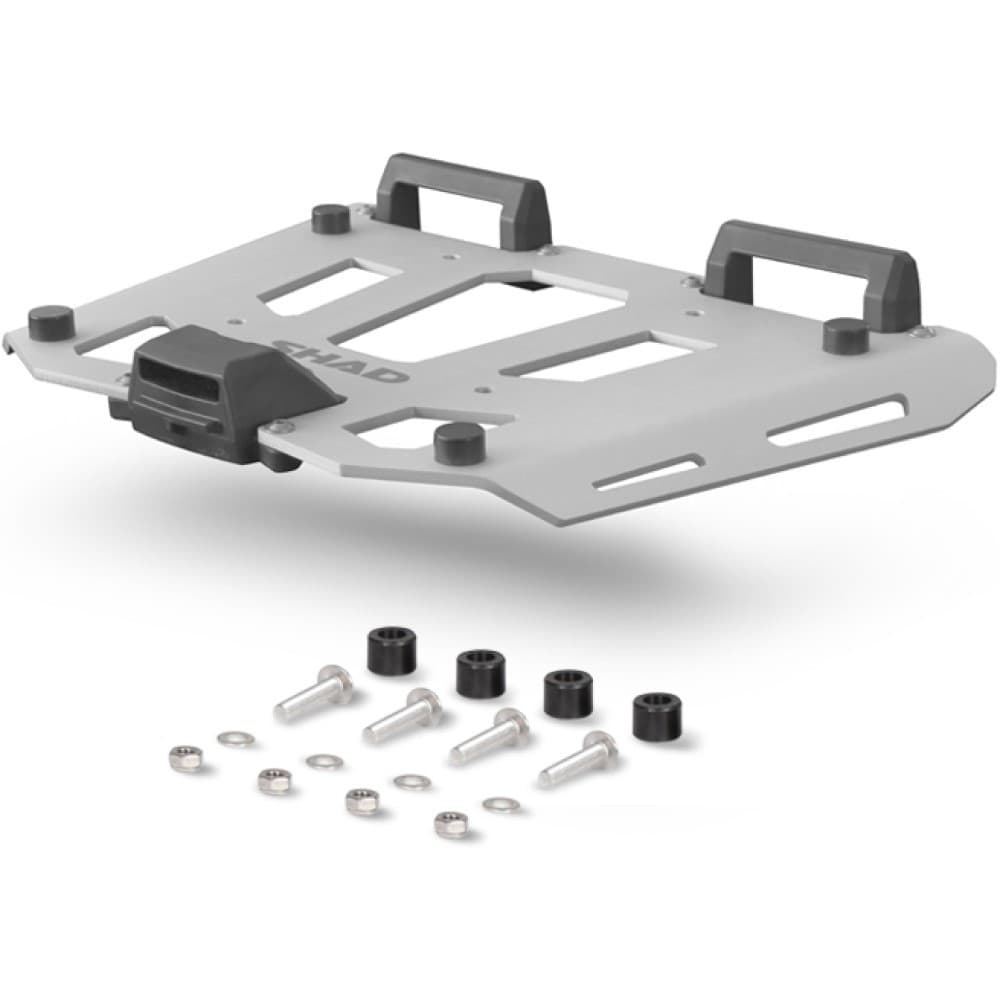 Platine Top Case Shad Aluminium TR48-TR55-TR37 ou SH48-SH58-SH59 list: Aluminium |Noir|Gris