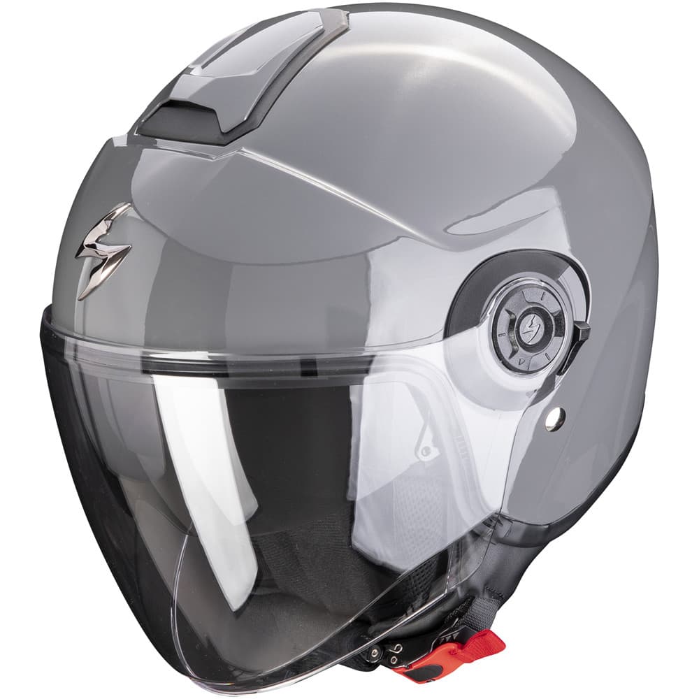 Casque Scorpion Exo City II list: Gris Ciment|Noir|Blanc|Gris