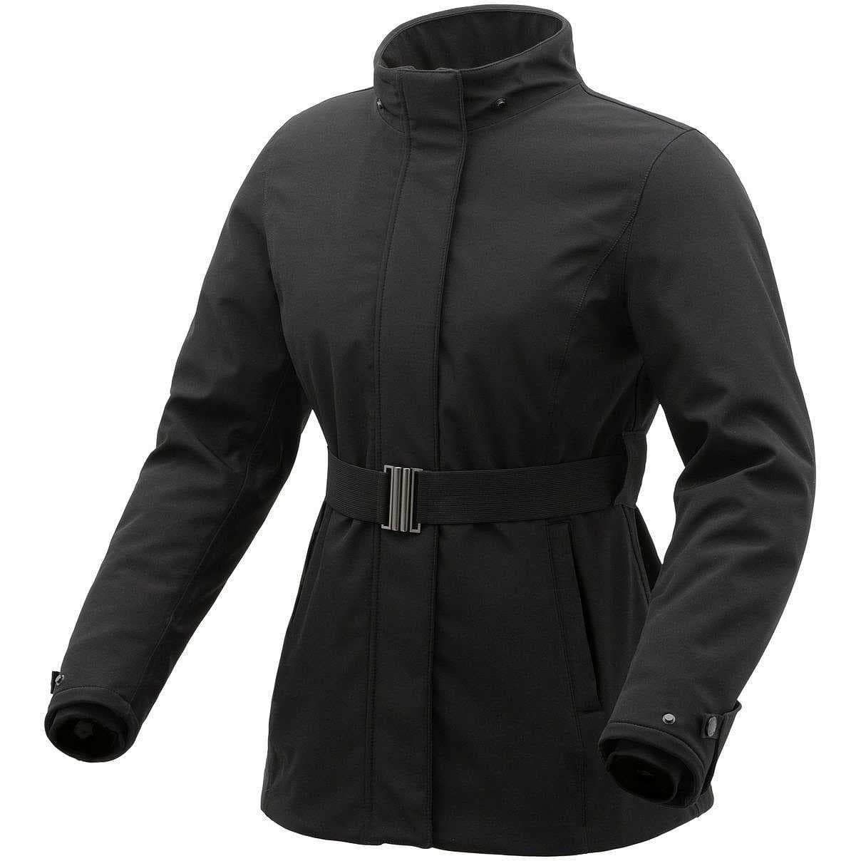 Veste Moto femme Tucano urbano Cortina Airborne list: Noir|Noir|Vert