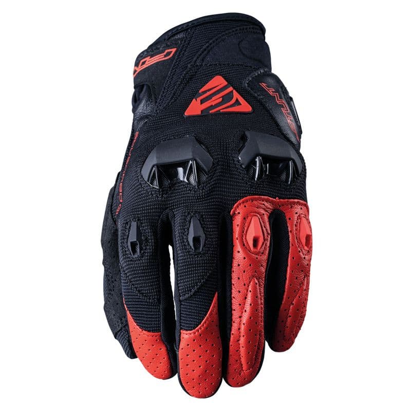 Gants Five Stunt Evo list: Noir et Rouge|Noir|Rouge|Vert|Multicolore