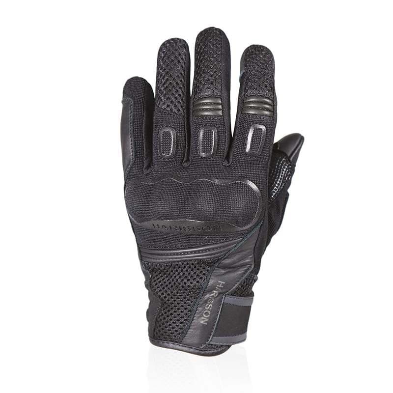 Gants Moto Femme Harisson Leader Evo list: Noir|Noir