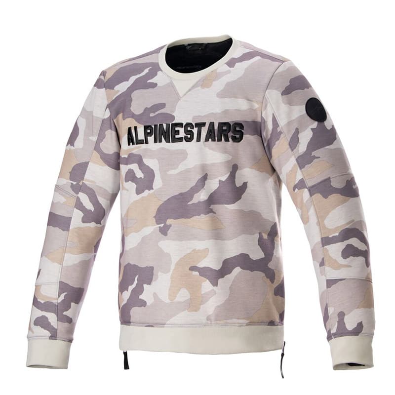 Sweat Moto Alpinestars Legit Crew list: Gris Camo|Noir|Gris