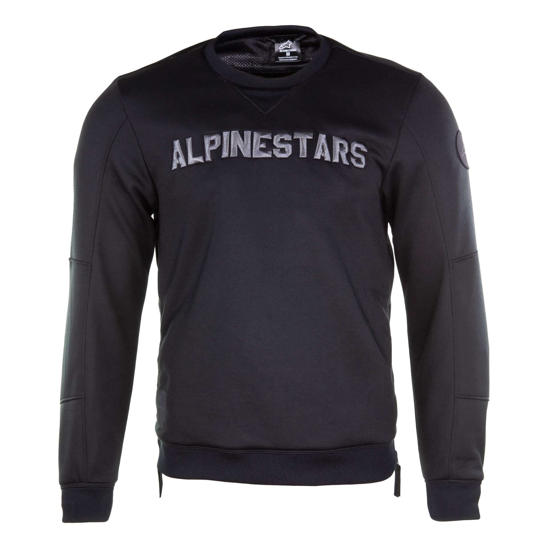 Sweat Moto Alpinestars Legit Crew list: Noir|Noir|Gris