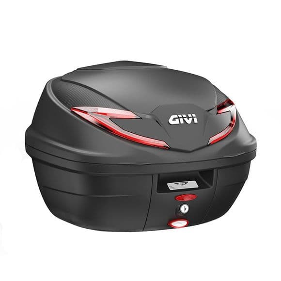 Top Case Givi B360  - 36 Litres list: Noir / Rouge|Noir|Gris|Rouge|Multicolore