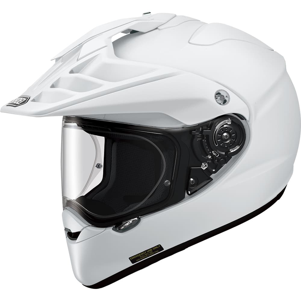 Casque Shoei Hornet ADV list: Blanc|Noir|Blanc|Gris