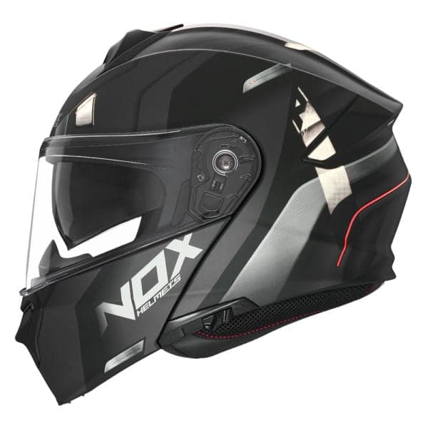 Casque Modulable Nox N960 list: Noir & Blanc|Noir|Blanc|Gris|Rouge|Jaune|Bleu|Multicolore