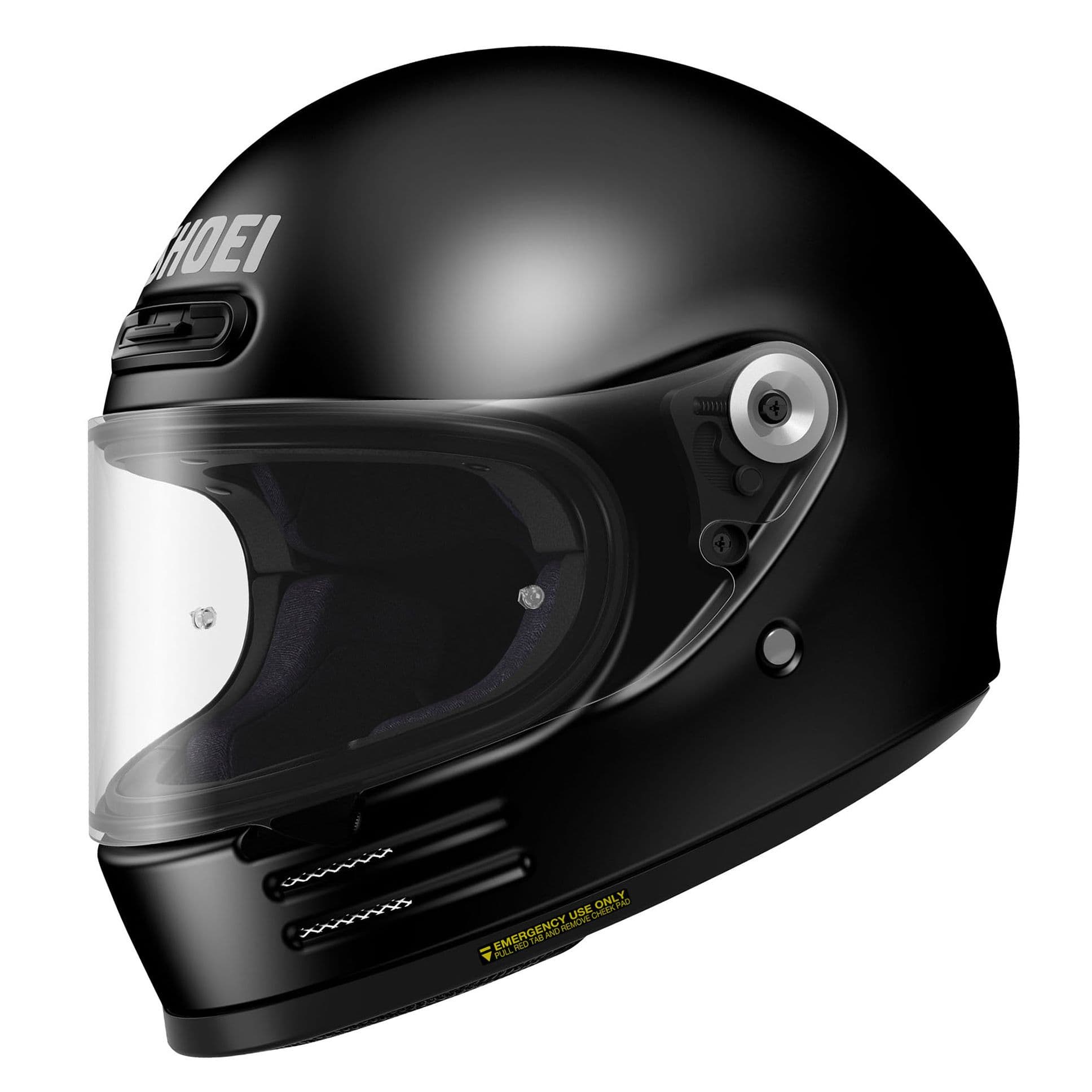 Shoei Glamster 06 | Casque Intégral Shoei ECE 22.06 list: Noir Brillant|Noir|Blanc|Gris|Bleu