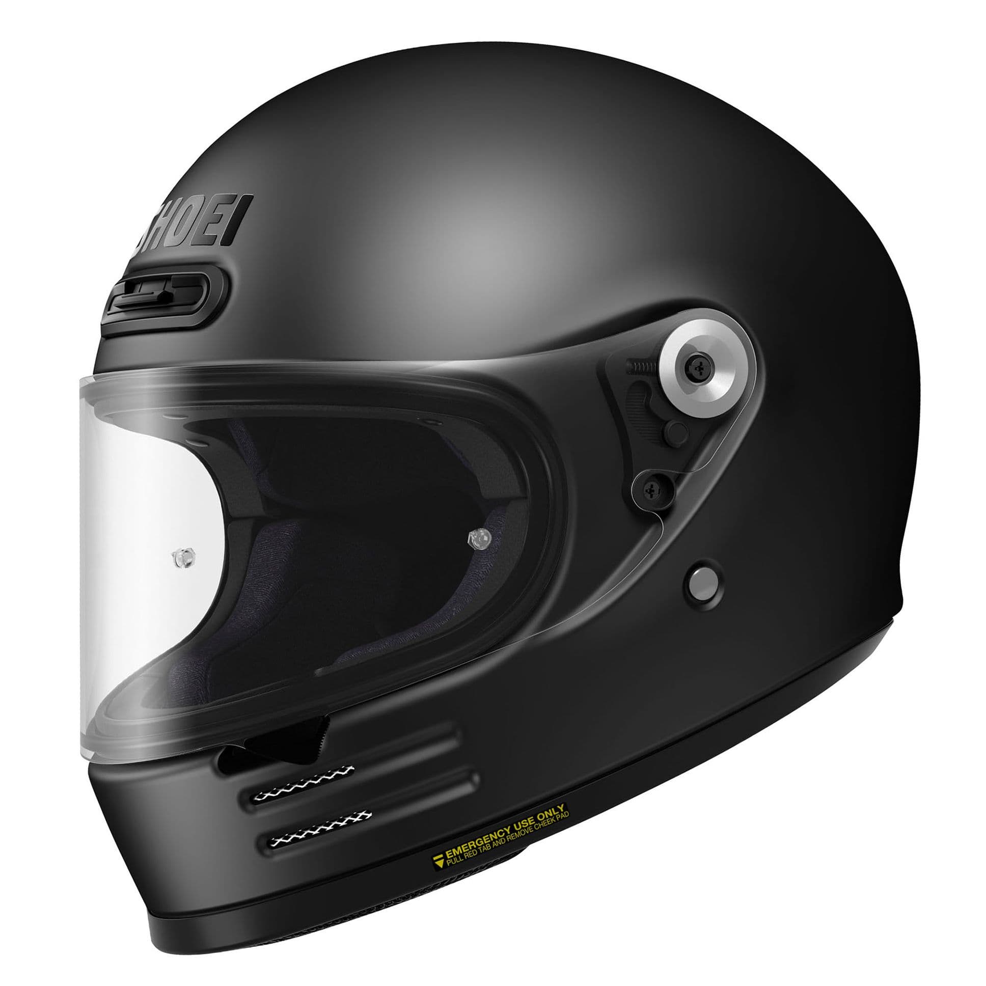 Shoei Glamster 06 | Casque Intégral Shoei ECE 22.06 list: Noir Mat|Noir|Blanc|Gris|Bleu