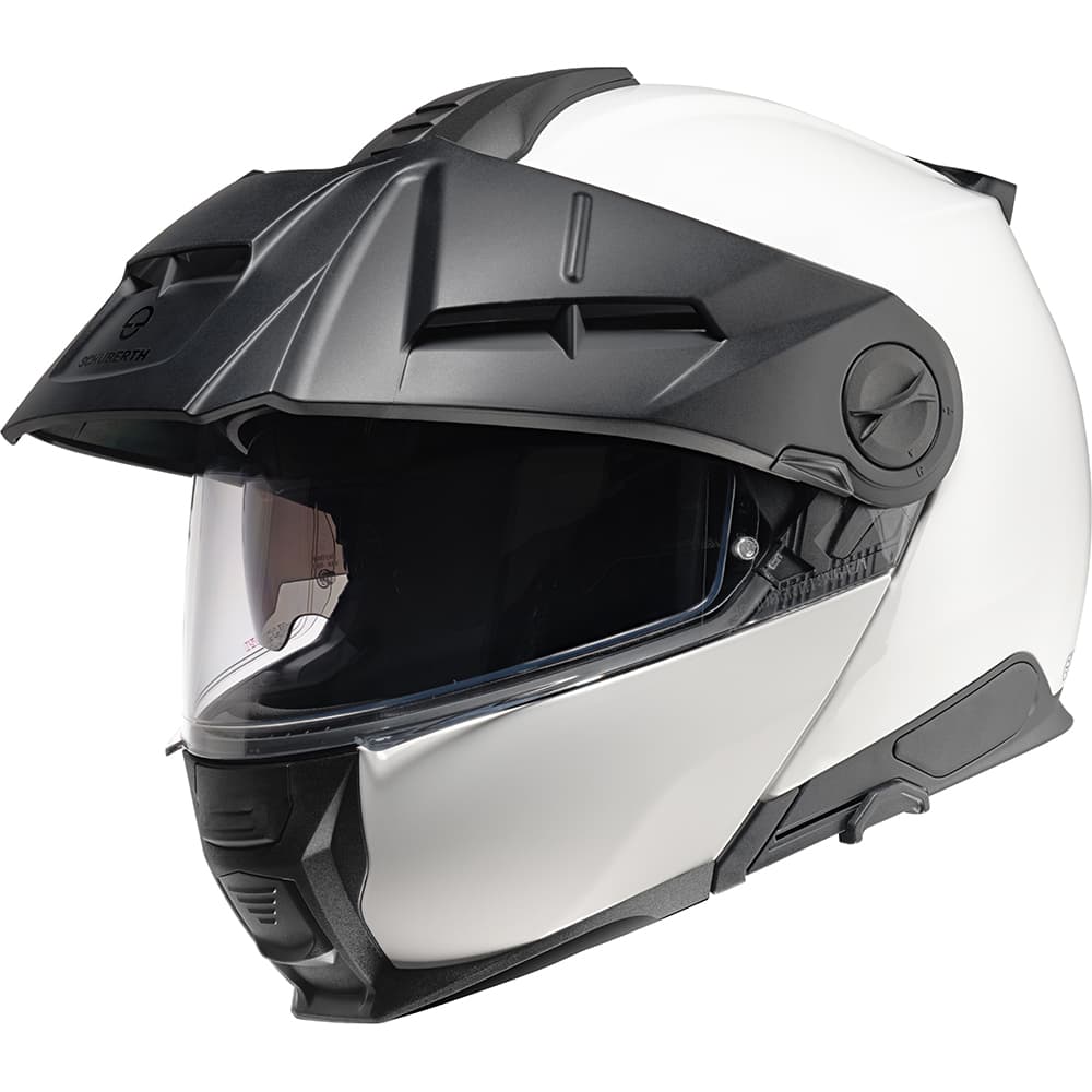 Casque Schuberth E2 list: Blanc|Noir|Blanc|Gris