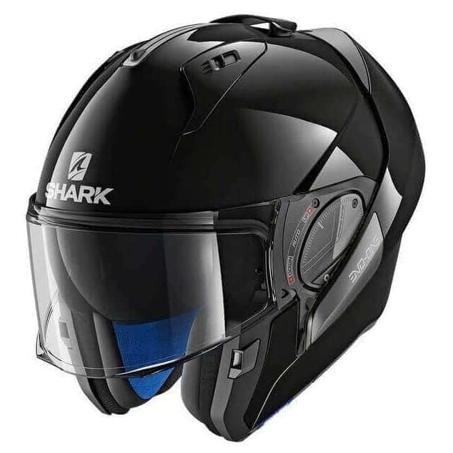 Casque Shark Evo-one 2 list: Noir Brillant|Noir