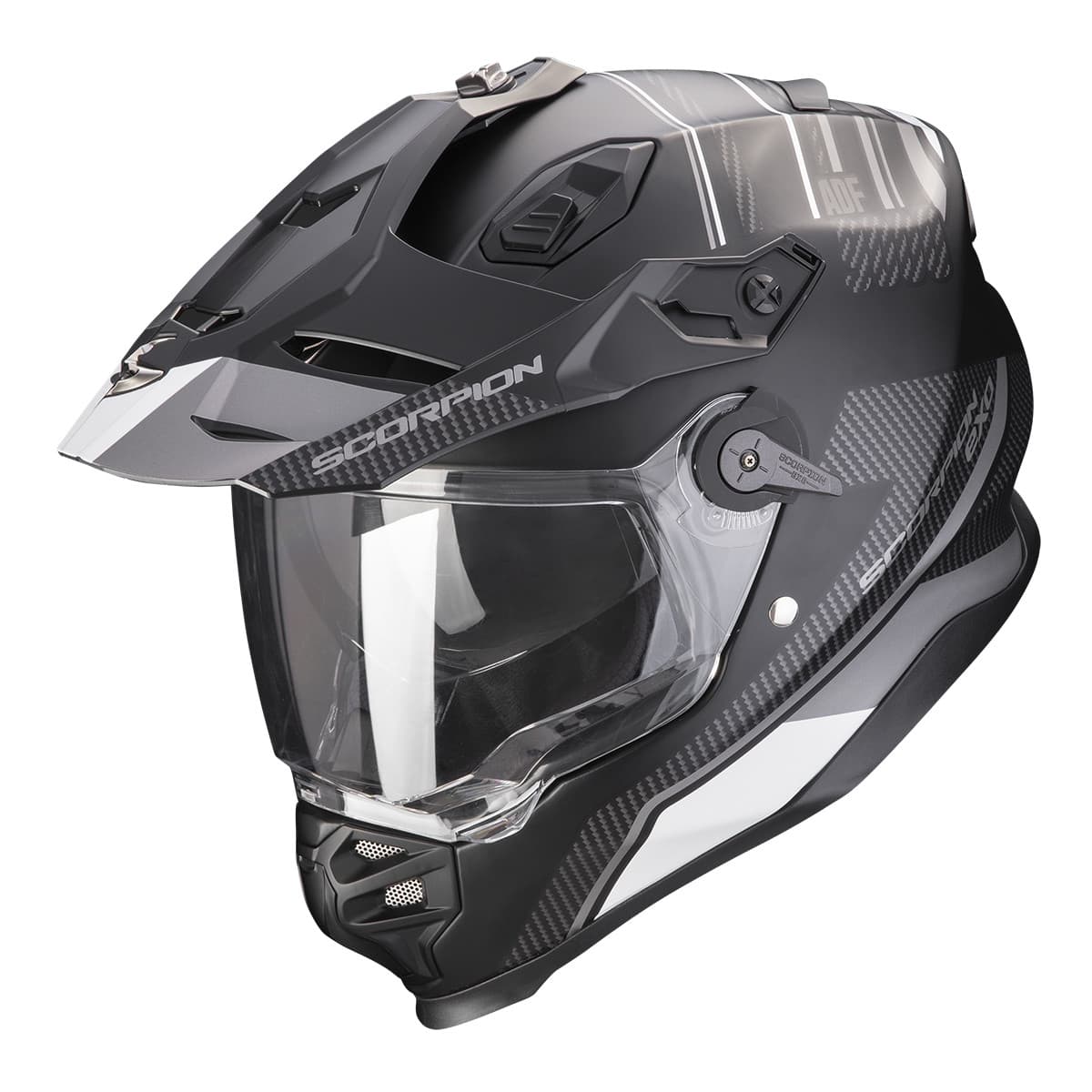 Casque Scorpion ADF-9000 Air Desert list: Noir / Gris|Noir|Blanc|Gris|Rouge|Bleu|Multicolore