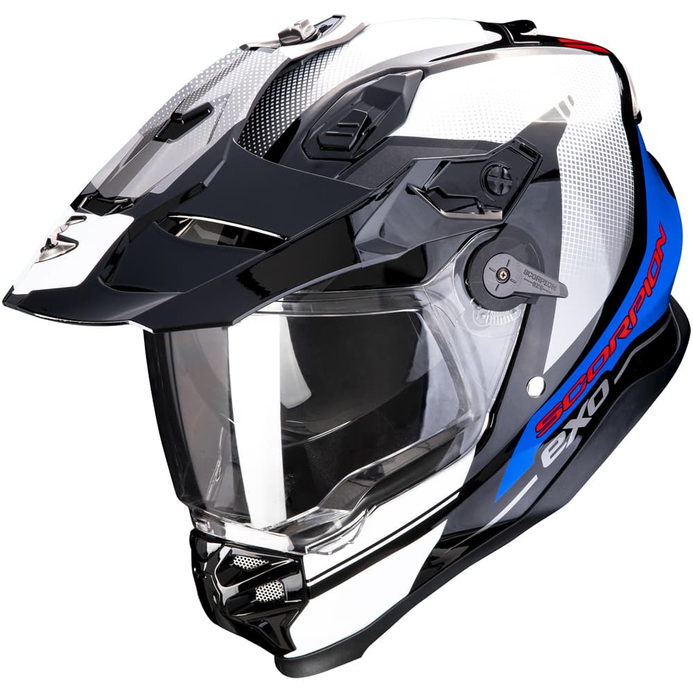 Casque Cross Scorpion ADF-9000 Air Trail list: Noir / Bleu|Noir|Gris|Rouge|Jaune|Bleu|Multicolore