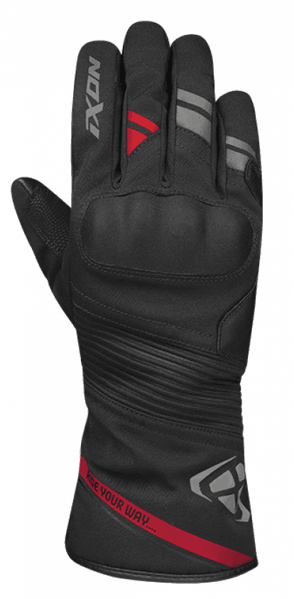 Gants Touring Ixon Pro Midgard list: Noir et Rouge|Noir|Blanc|Rouge|Jaune|Multicolore