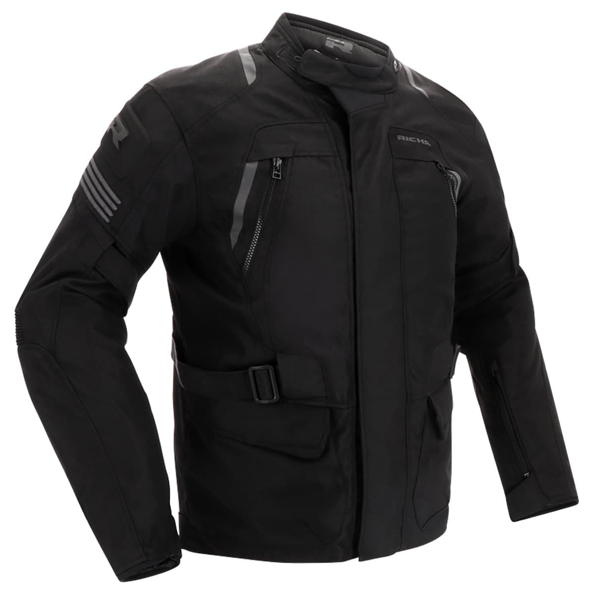 Veste Moto Richa Phantom 3 list: Noir|Noir|Gris|Multicolore