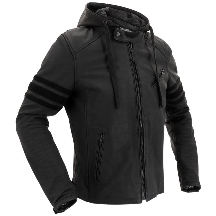 Blouson Cuir Moto | Veste Richa Toulon Black Edition list: Noir|Noir