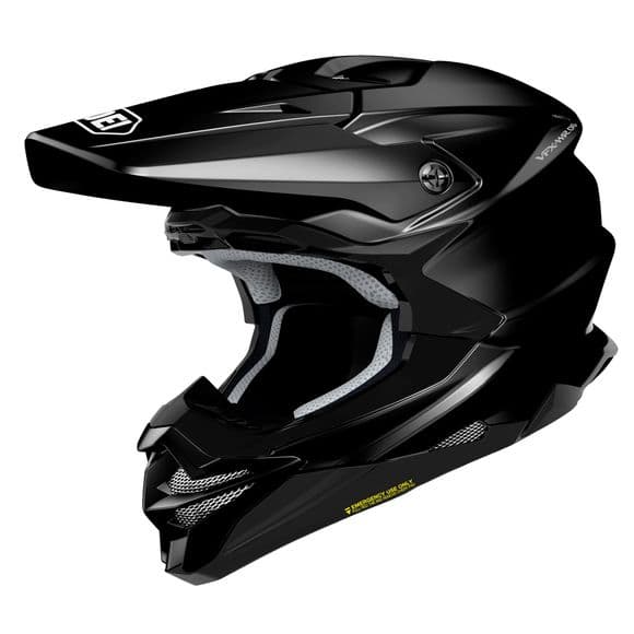 Casque Cross Shoei VFX-WR 06 2023 list: Noir Brillant|Noir|Blanc