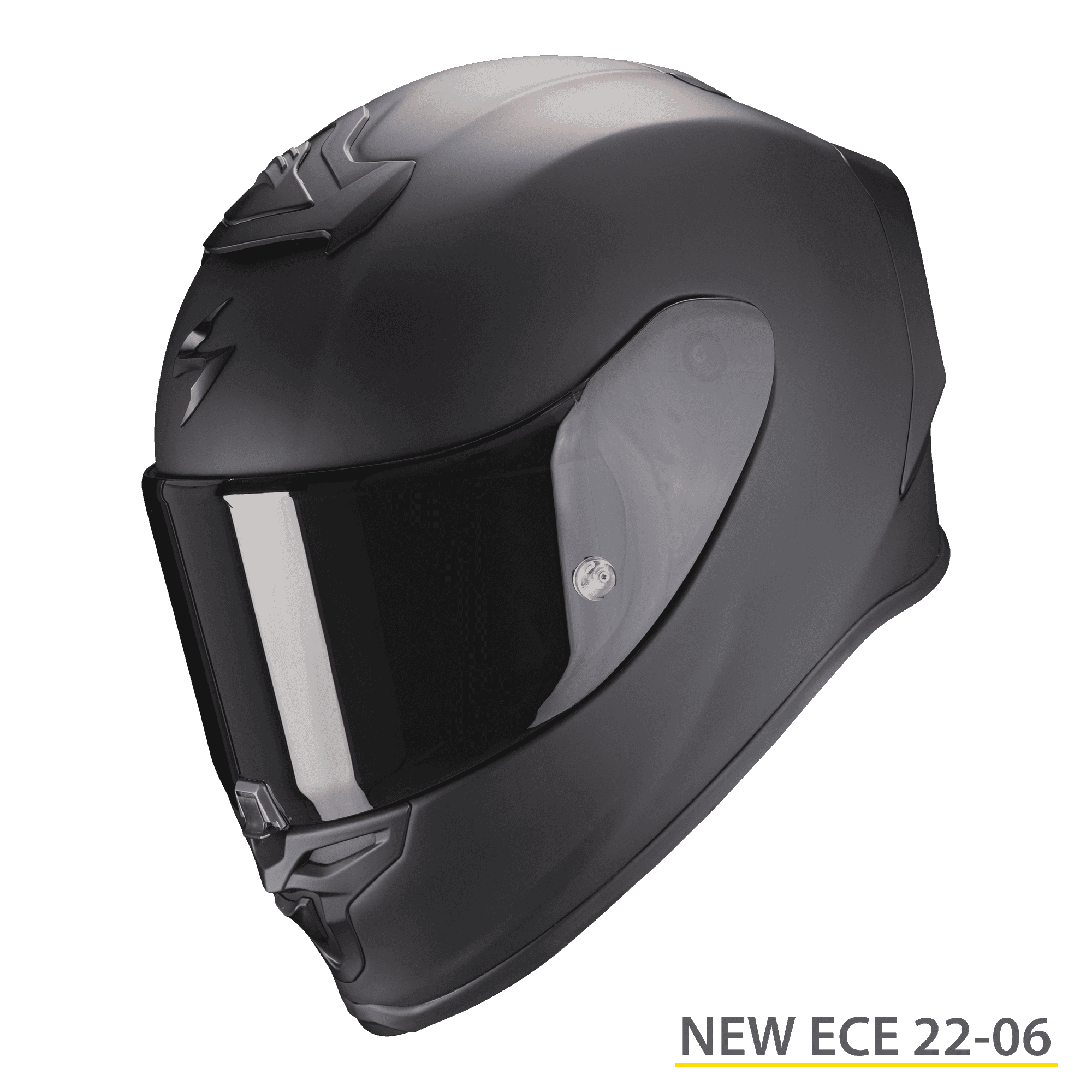Casque Scorpion Exo-R1 Evo Air list: Noir Mat|Noir|Blanc