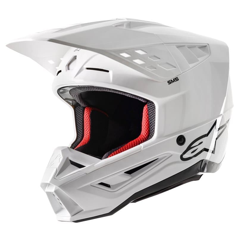 Casque Cross Alpinestars SM5 - ECE 22.06 list: Blanc|Noir|Blanc|Rouge|Jaune|Bleu|Multicolore