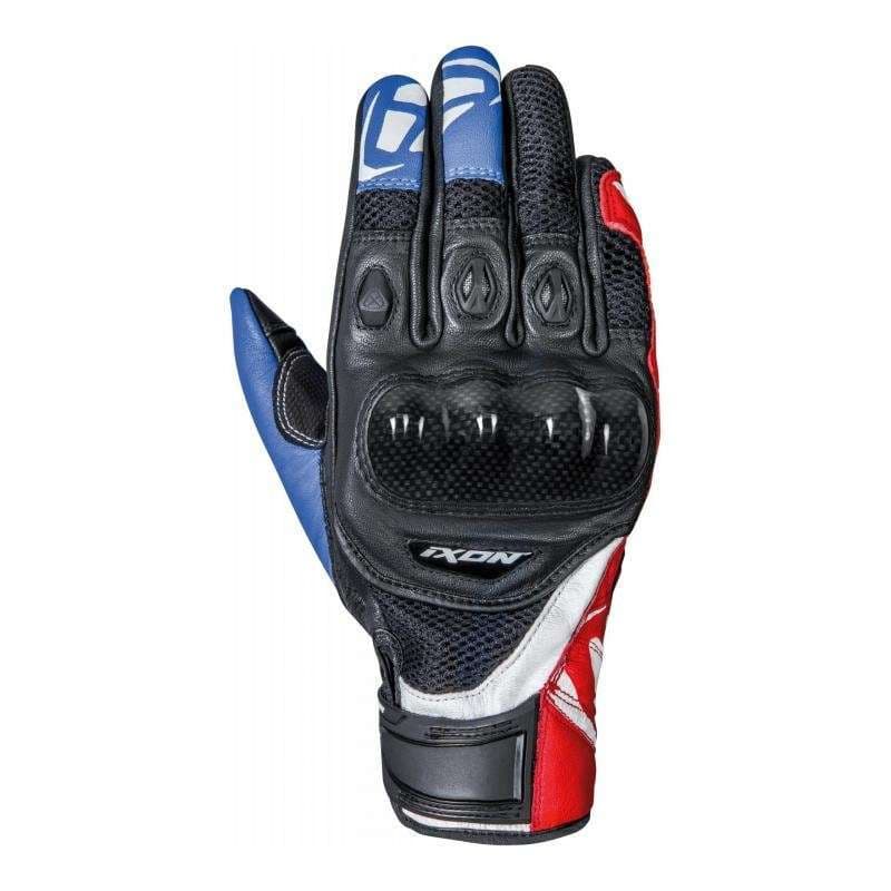 Gants Ixon RS Recon Air Noir-Bleu-Rouge -Blanc