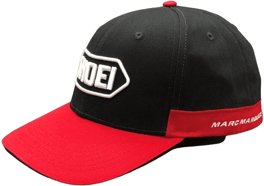 Casquette Shoei Base-cap list: Noir et Rouge|Noir|Blanc|Gris|Rouge|Multicolore