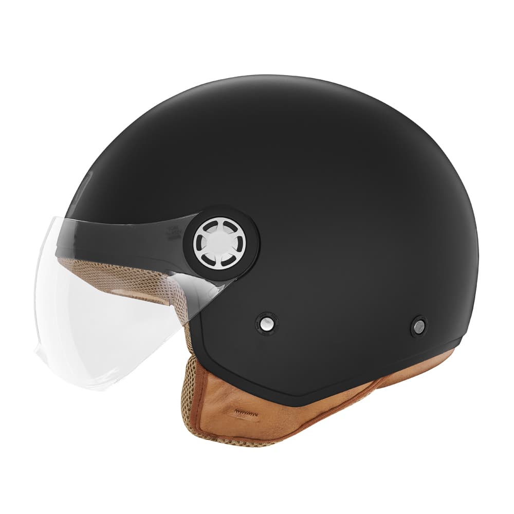 Casque Jet Nox N210 Evo list: Noir Mat|Noir|Blanc|Gris|Rouge|Vert|Bleu|Rose|Or|Multicolore