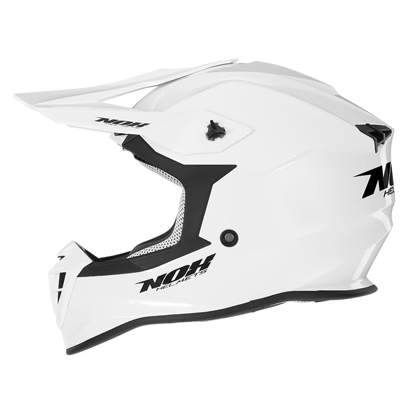 Casque Cross Nox N633 list: Blanc|Noir|Blanc|Gris|Rouge|Orange|Jaune|Vert|Bleu|Rose|Multicolore