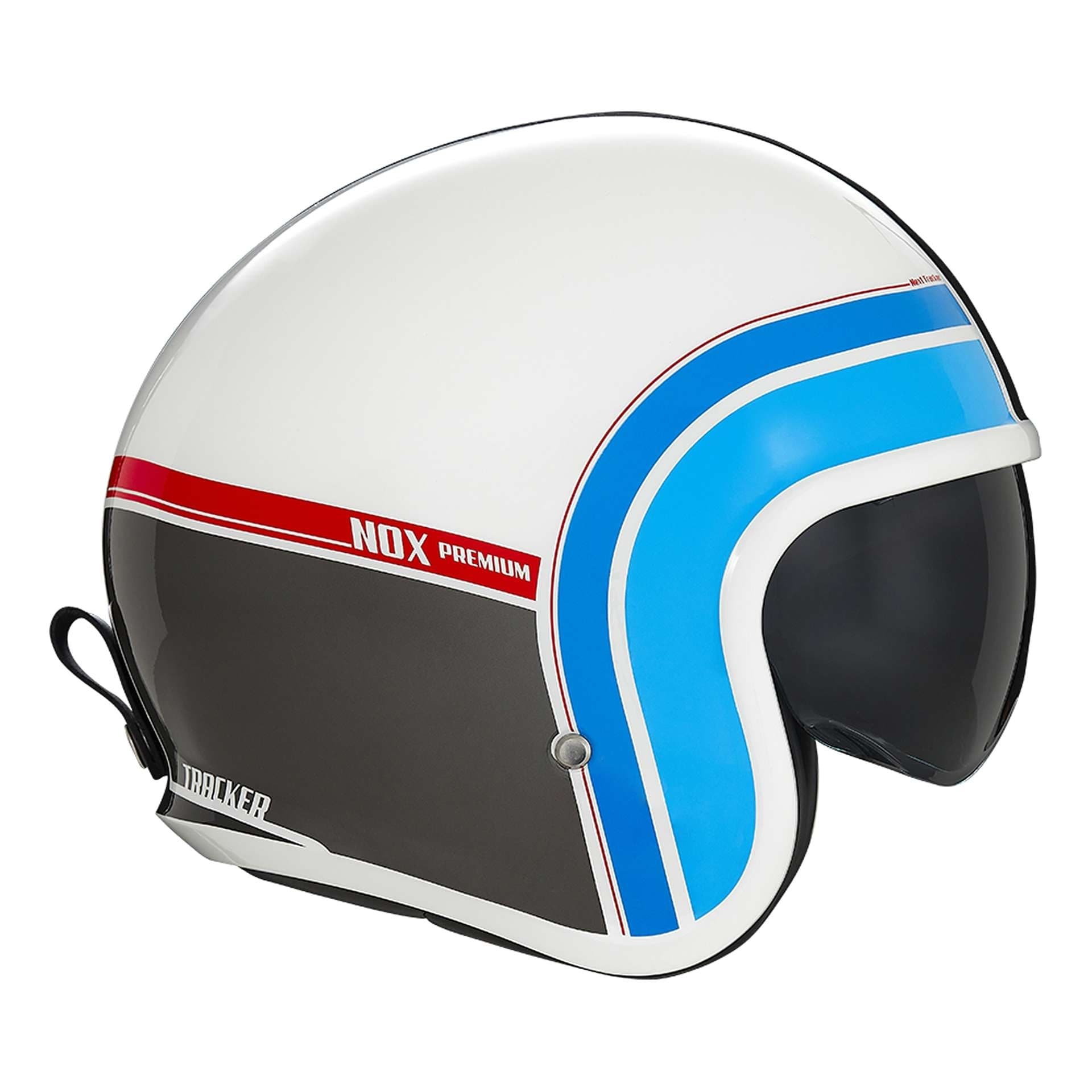 Casque Nox Next Tracker list: Bleu / Blanc|Noir|Blanc|Gris|Rouge|Orange|Bleu|Multicolore