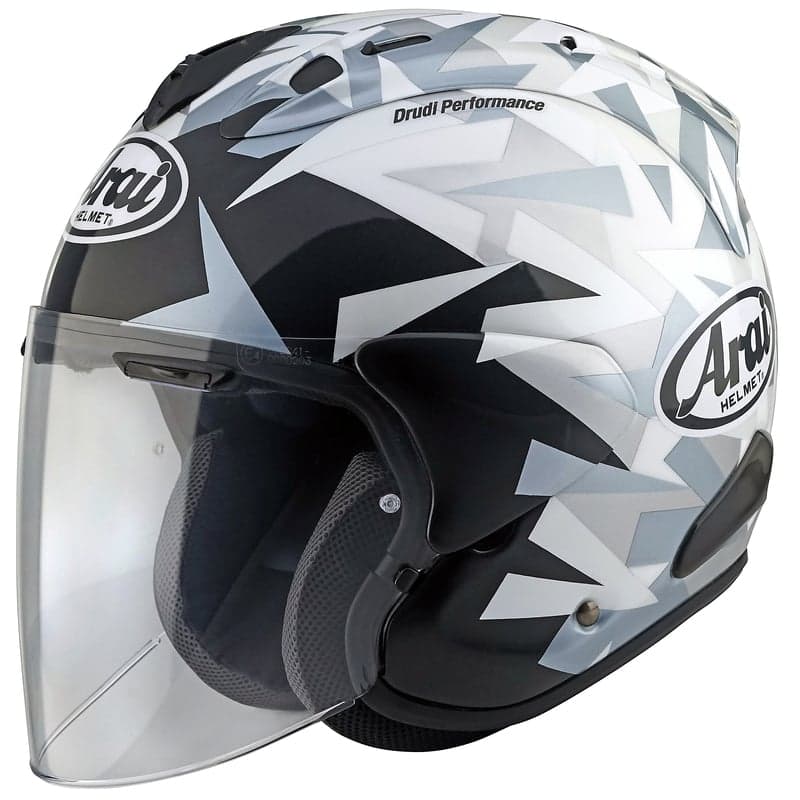 Casque Arai SZ-R Vas Evo Mimesis list: Noir & Blanc|Noir|Blanc|Jaune|Multicolore