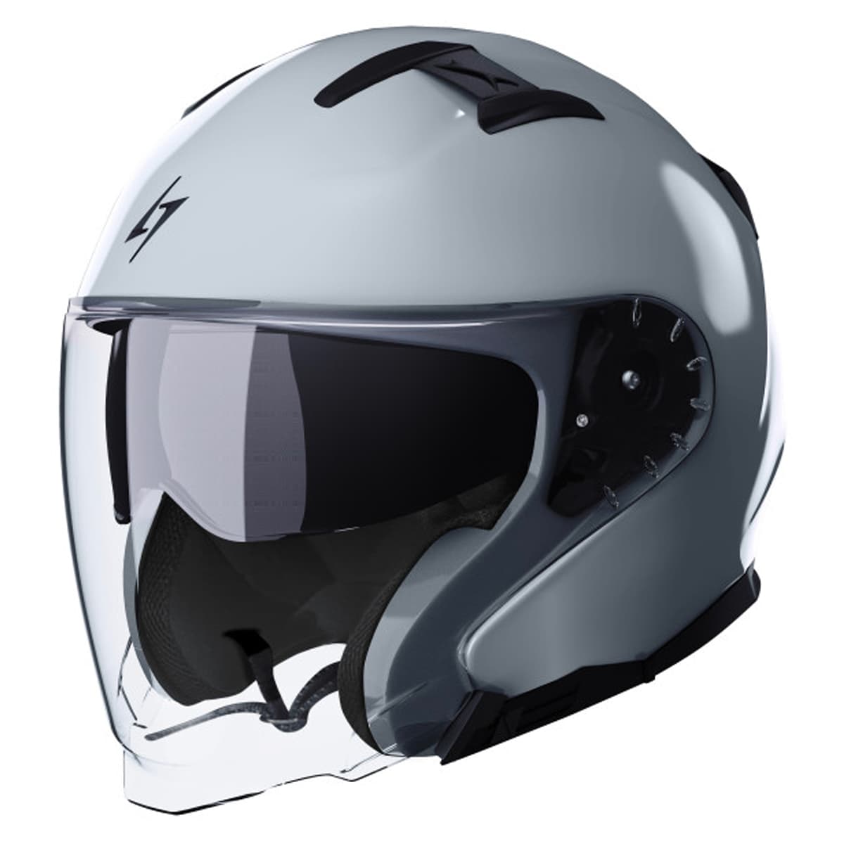 Casque Jet Stormer Rival list: Gris Nardo |Noir|Blanc|Gris|Vert