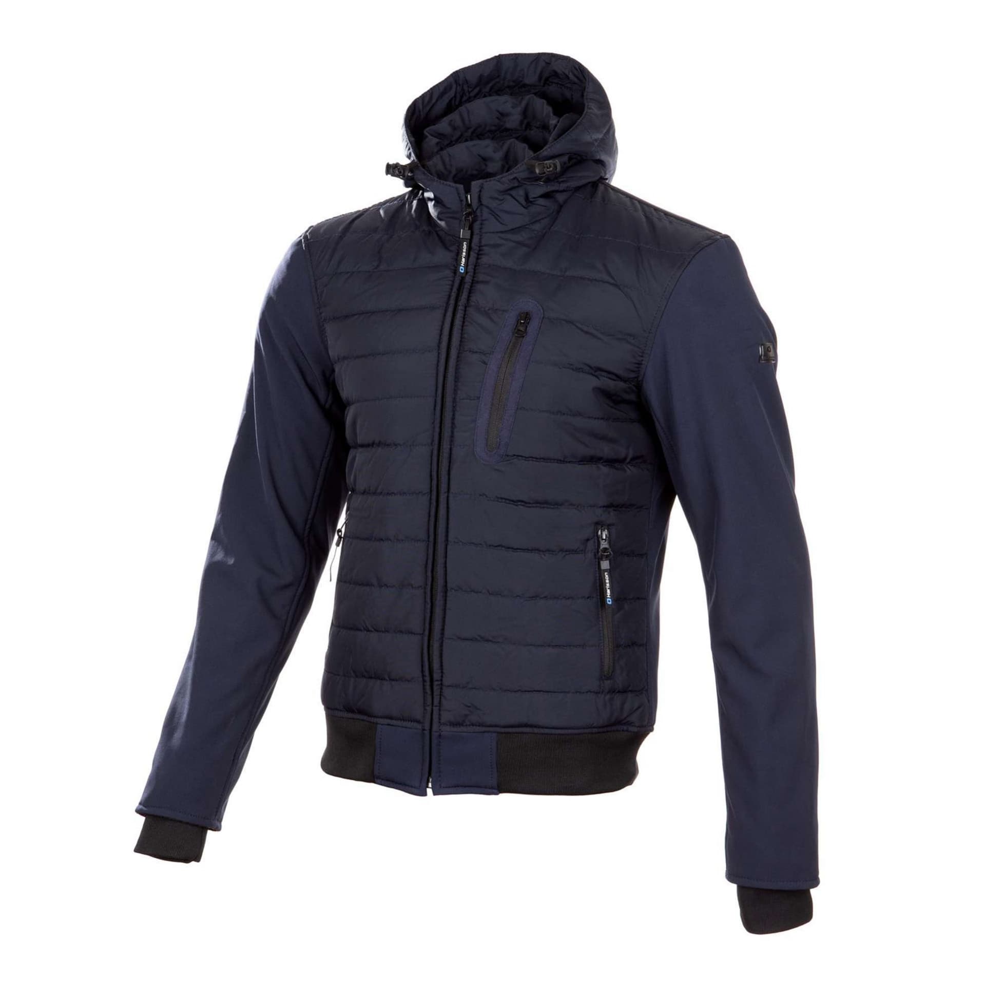 Veste Moto harisson Aspen list: Bleu|Noir|Bleu