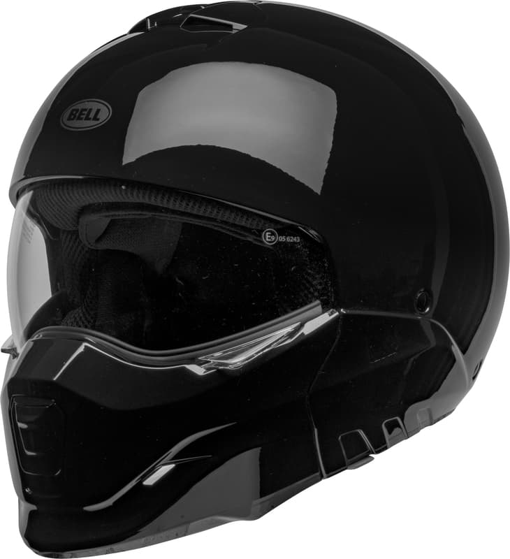 Casque Bell Broozer homologué ECE 22-06 list: Noir Brillant|Noir|Blanc|Gris|Rouge